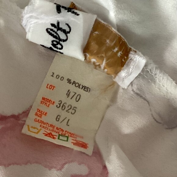 Vintage Carolyn Holt Renfrew Women's Maxi Nightgown & Robe Set Size L Floral - Picture 11 of 12